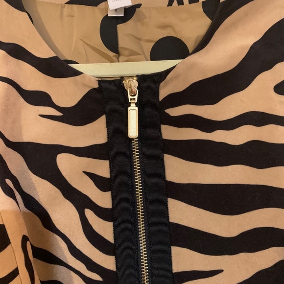 Chico’s Tan/Black Blouse/Jacket Set sz 1 - Picture 3 of 14